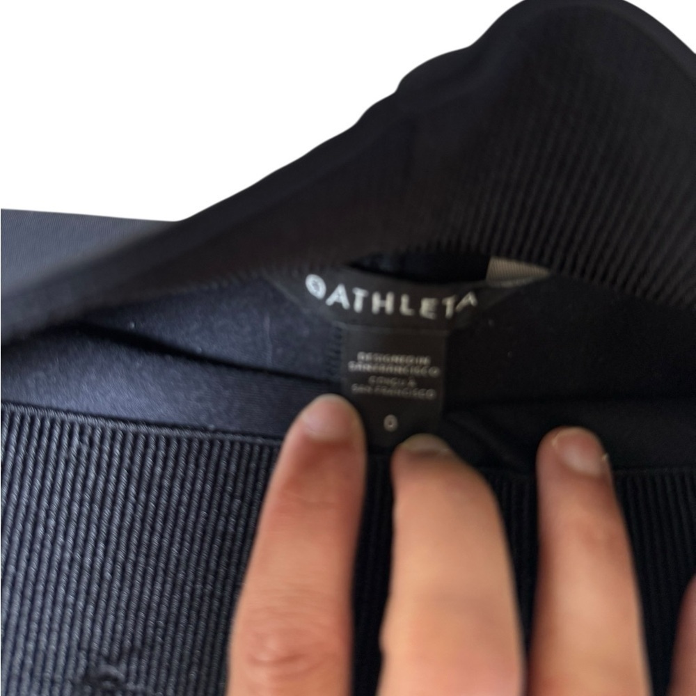 Athleta size 0 Glacier Snow black skinny pants in excellent like-new condition - Picture 4 of 5